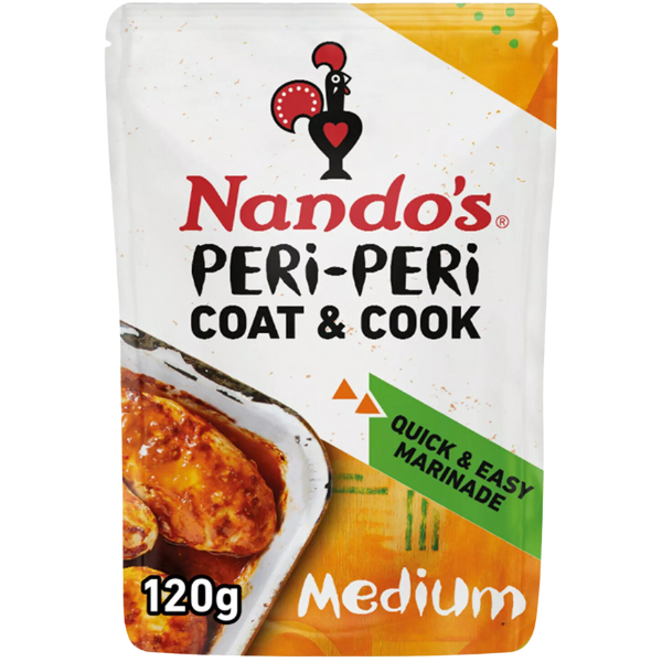 Nandos Medium Coat & Cook Sauce - 120 g