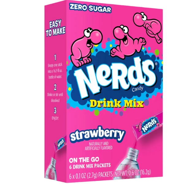 Nerds Strawberry Drinks - 3 g