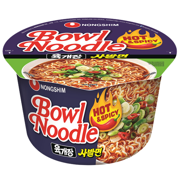 Spicy Noodle Bowl - 100g Nongshim
