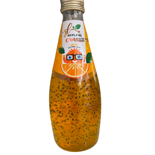 Basil Seed Drink Orange - 290 ml