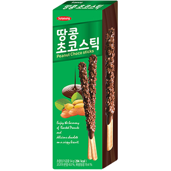 Peanut Choco Sticks - 54 g