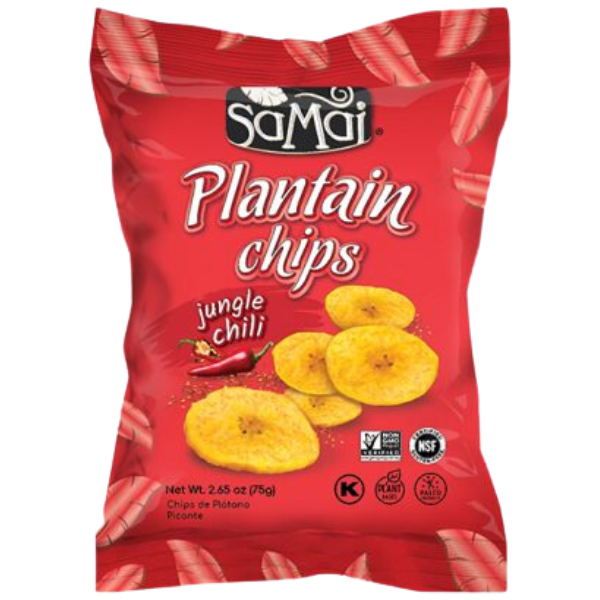 Samai Plantain Chips Jungle Chili - 75 g
