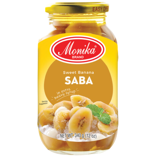 Saba Sweet Banana in Heavy Syrup - 340 g