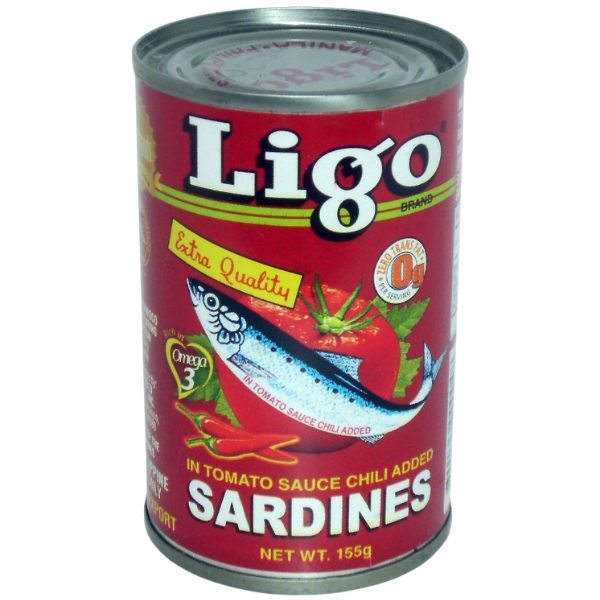 Sardines à la sauce tomate et au piment - 155 g