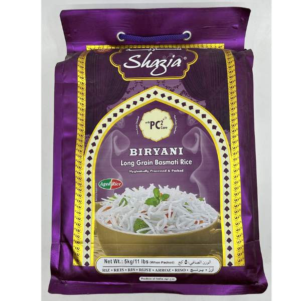 Shazia Biryani Basmati Rice - 5 kg