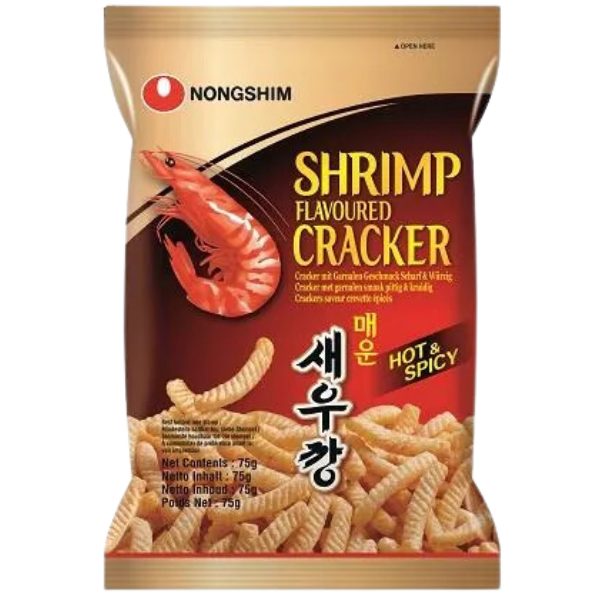 Shrimp Crackers Hot & Spicy - 75 g