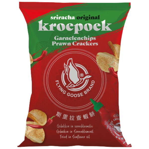 Sriracha Prawn Crackers - 80 g