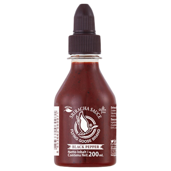 Sauce Sriracha Poivre Noir -200 ml