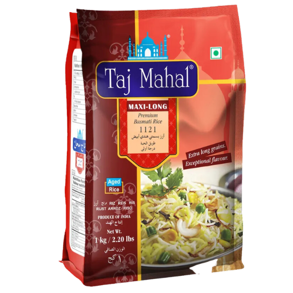 Taj Mahal Maxi Long Supreme Basmati Rice - 1 kg
