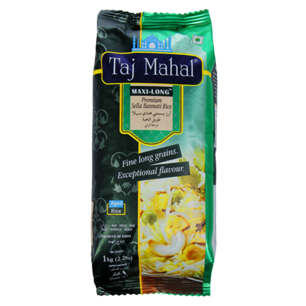 Taj Mahal Premium Sella Basmati Rice - 1 kg