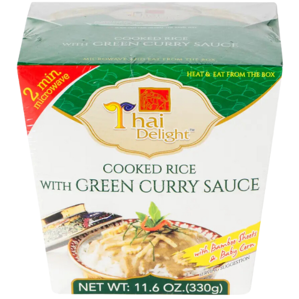 Thai Green Curry with Rice - 330 g