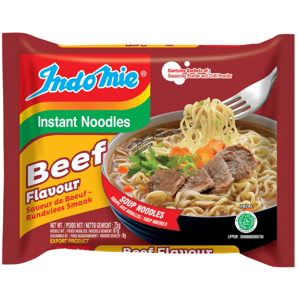 Indomie Instant Noodles Beef - 70 g