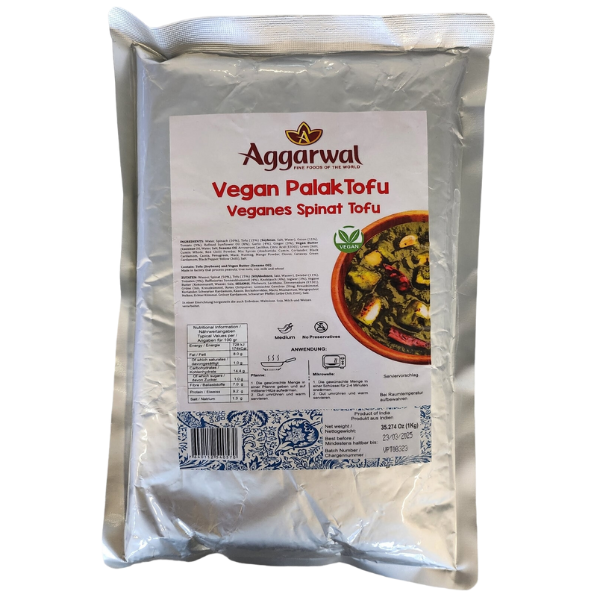 Tofu Palak Végétalien - 1 kg