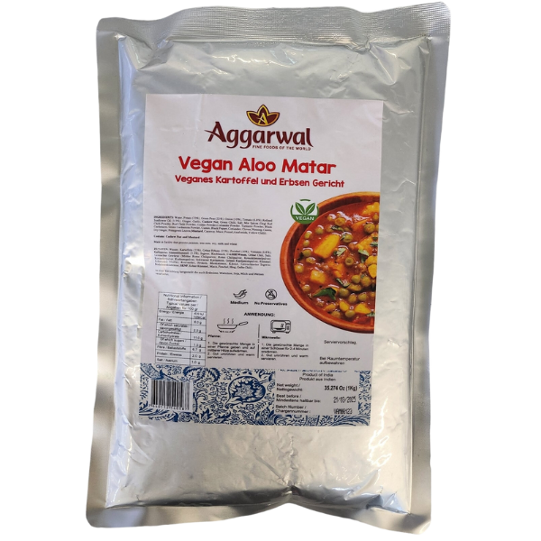 Vegan Aloo Matar - 1 kg