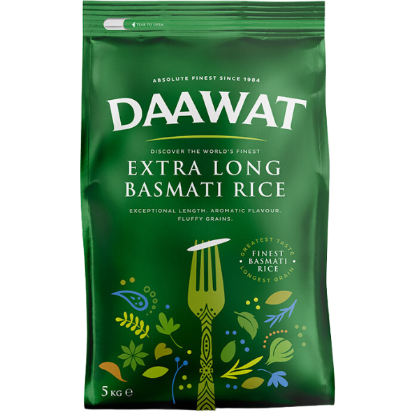 Daawat Extra Long Basmati Rice - 5 kg