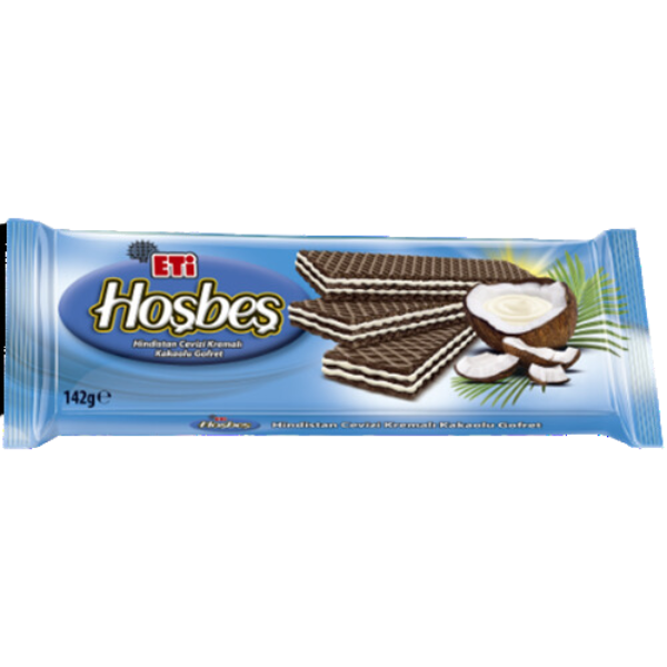 Hosbes Coconut Cream Wafers - 142 g