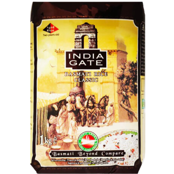 India Gate Classic Basmati Rice - 1 kg