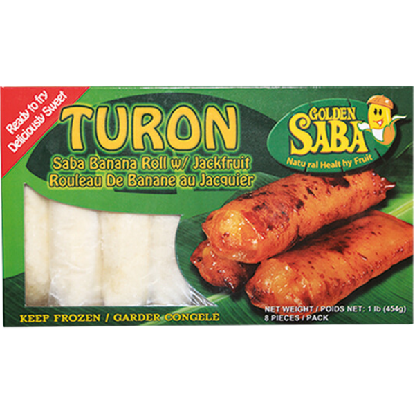 Turon - Spring Rolls Banana & Jackfruit Frozen - 454 g