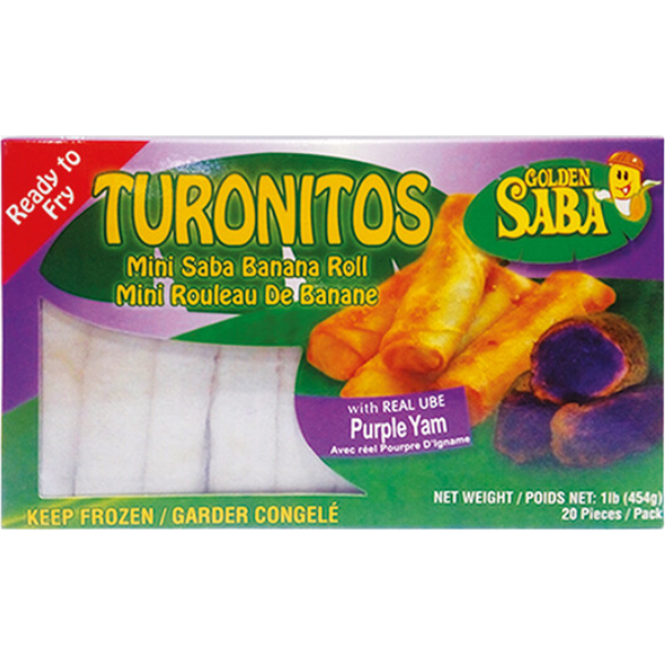 Turonitos - Mini Spring Rolls Banana & Yam - 454 g