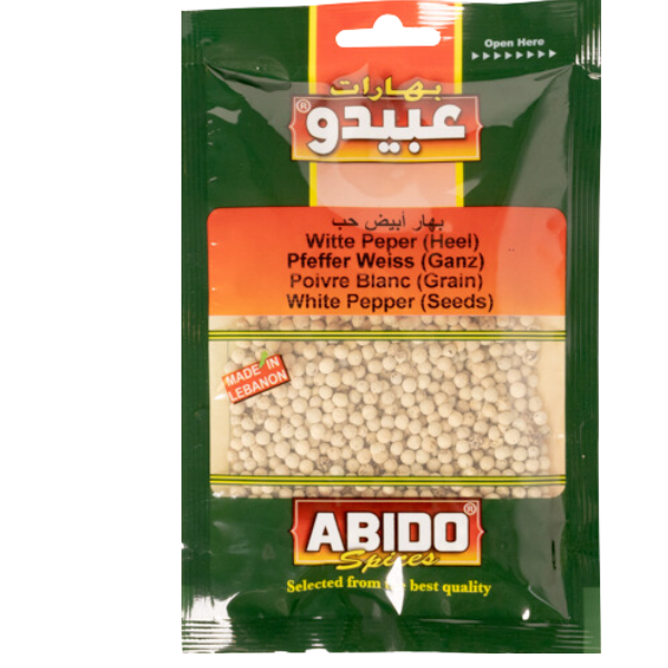 Abido White Pepper Seeds - 50 g