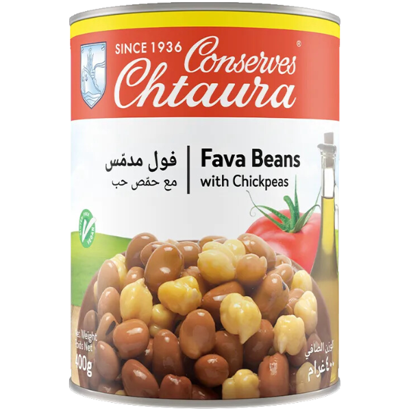 Fèves Chtaura aux pois chiches - 400 g