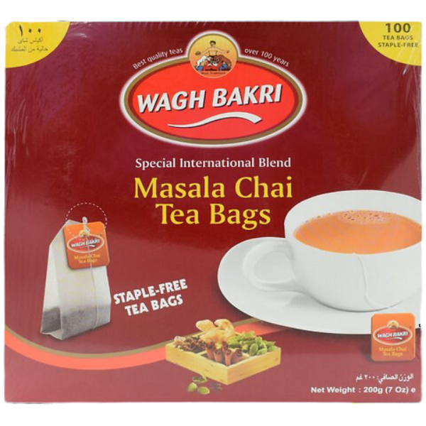 Wagh Bakri Masala Chai (100's) - 200g