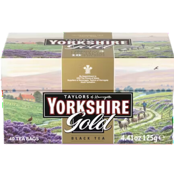 Yorkshire Gold Tea - 40 bags