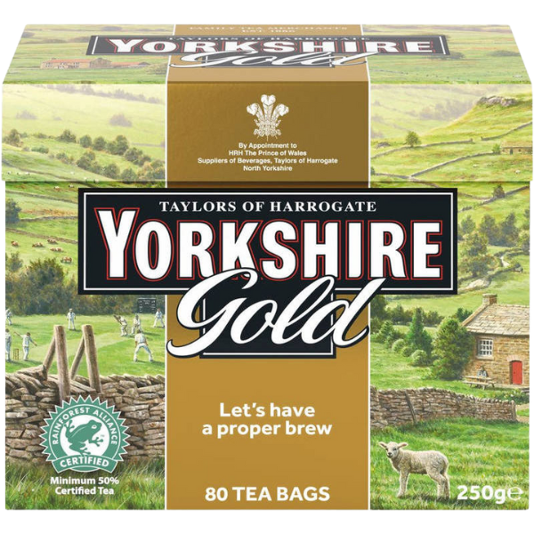 Yorkshire Gold Tea - 80 bags - 250 g