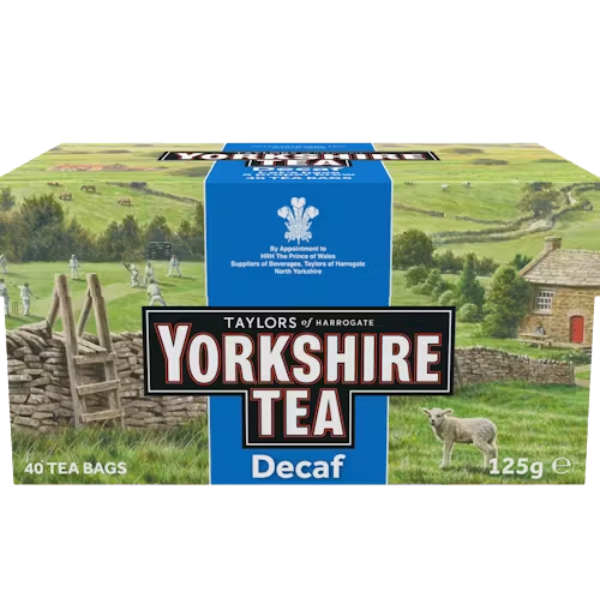 Yorkshire Tea Decaf - 40 bags - 125 g