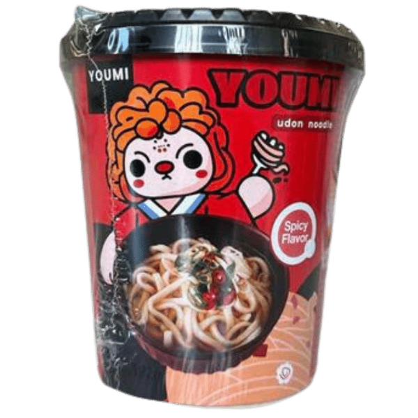Youmi Instant Udon Noodle Spicy - 192 g