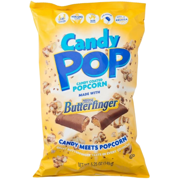 Candy popcorn butterfinger