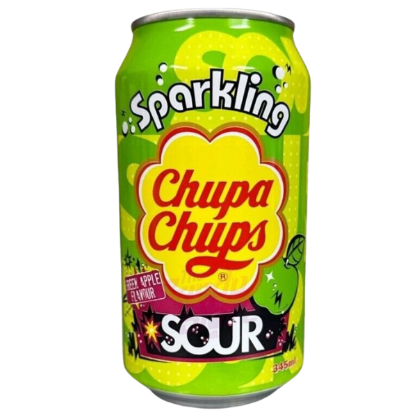 Chupa Chups Drink Sour Apple Flavour -  345 ml