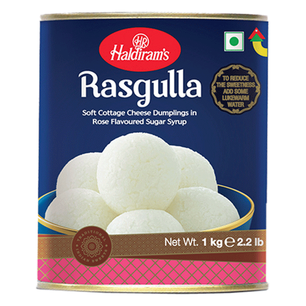 Rasgulla (14 pcs) in Tin