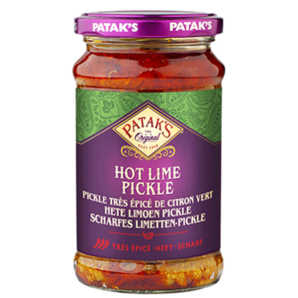 Lime Pickle Hot Patak - 283 g