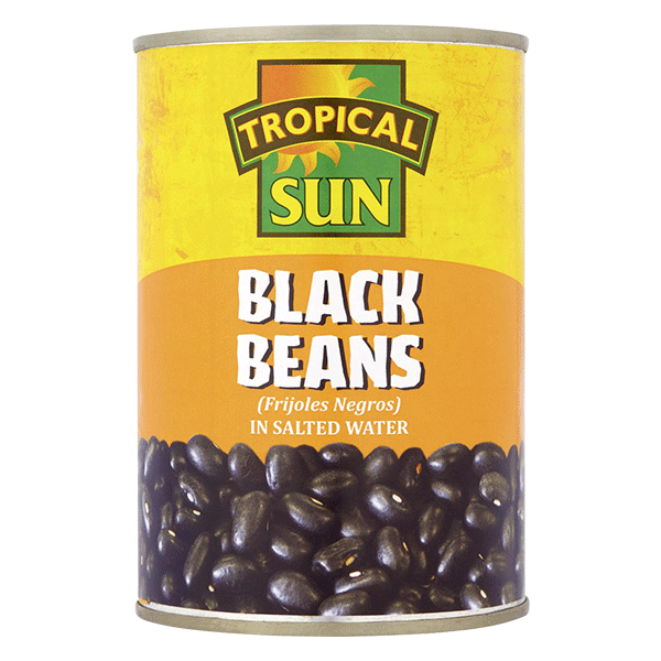 Boiled Black Beans in Tin