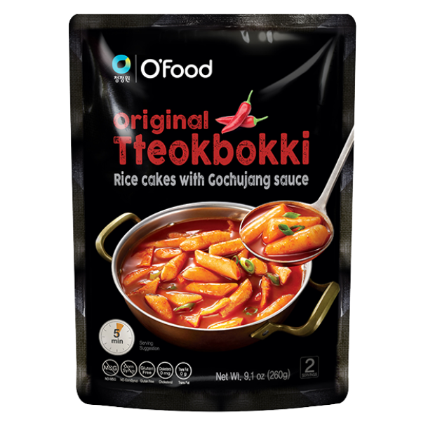 Original Tteokbokki Tteok (2 Stück) - 260 g