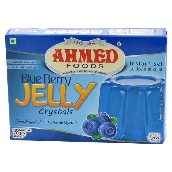 Jelly Blueberry Crystal Ahmed - 70 g
