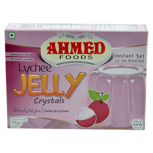 Jelly Lychee Crystal Ahmed - 70 g