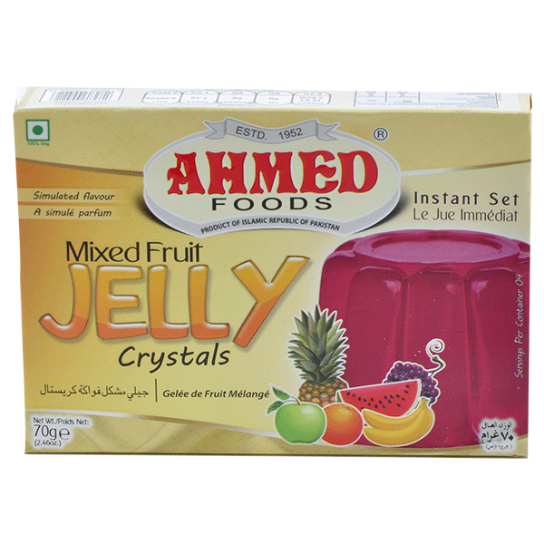 Jelly Mixed Fruit Crystal Ahmed - 70 g
