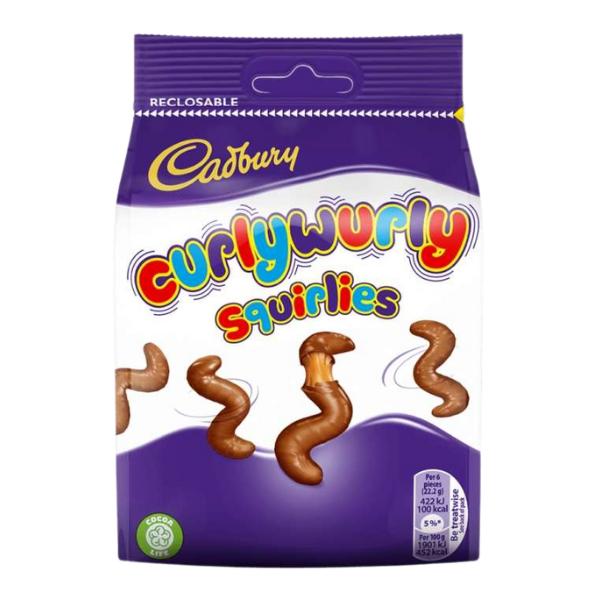 Curly Wurly Squirlies - 95 g