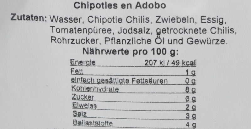 Chiles Chipotles en Adobo Adobados - 220 g