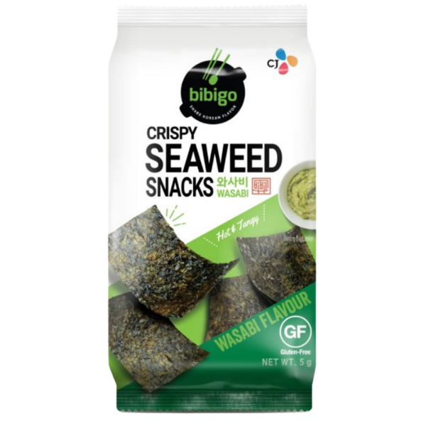 Crispy Seaweed Snacks (Wasabi flavour) - 5 g