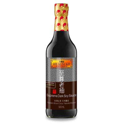 Supreme Soy Sauce Dark Vegan - 500 ml - No Preservatives