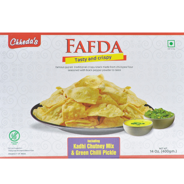Fafda with Chutney Chhedas - 400 g