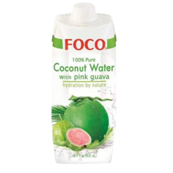 Coconut Water With Pink Guava Juice - 500 ml
