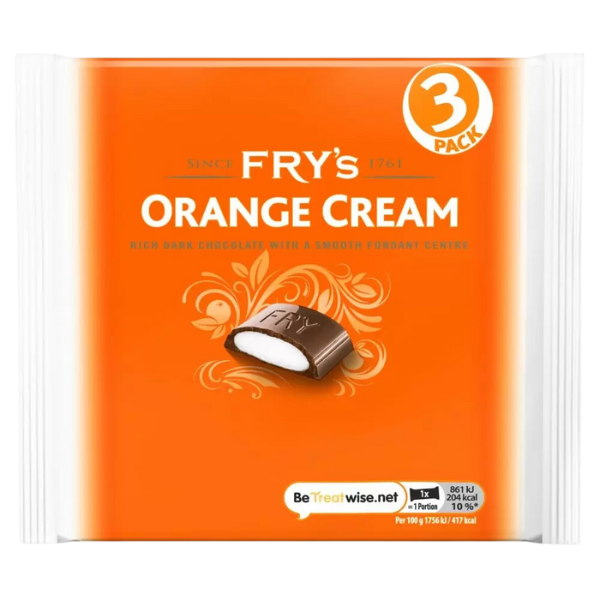 Fry's Orange cream (pack of 3) - 147 g