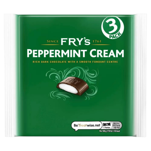 Fry's Pfefferminzcreme (3er-Packung) - 147 g