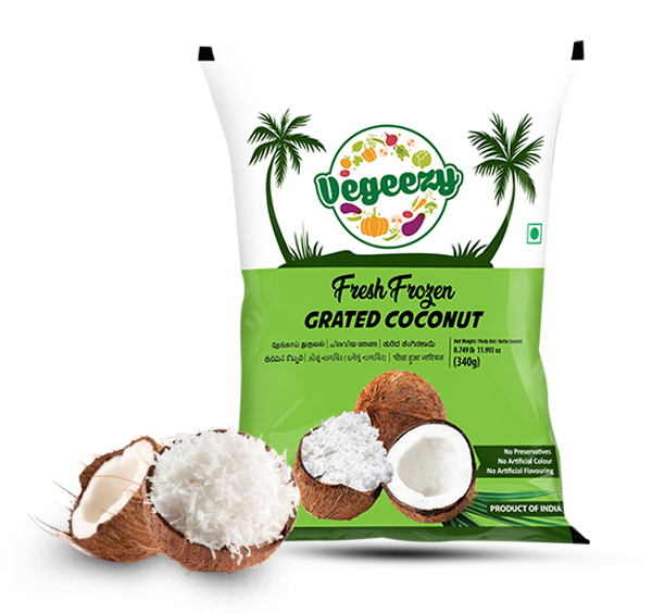 Grated Coconut Frozen - 400 g