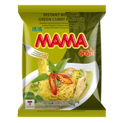 Instant Noodles Green Curry - 55 g