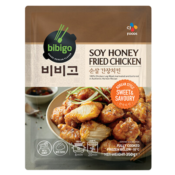 Korean Fried Chicken Soja &amp; Honig - 350 g